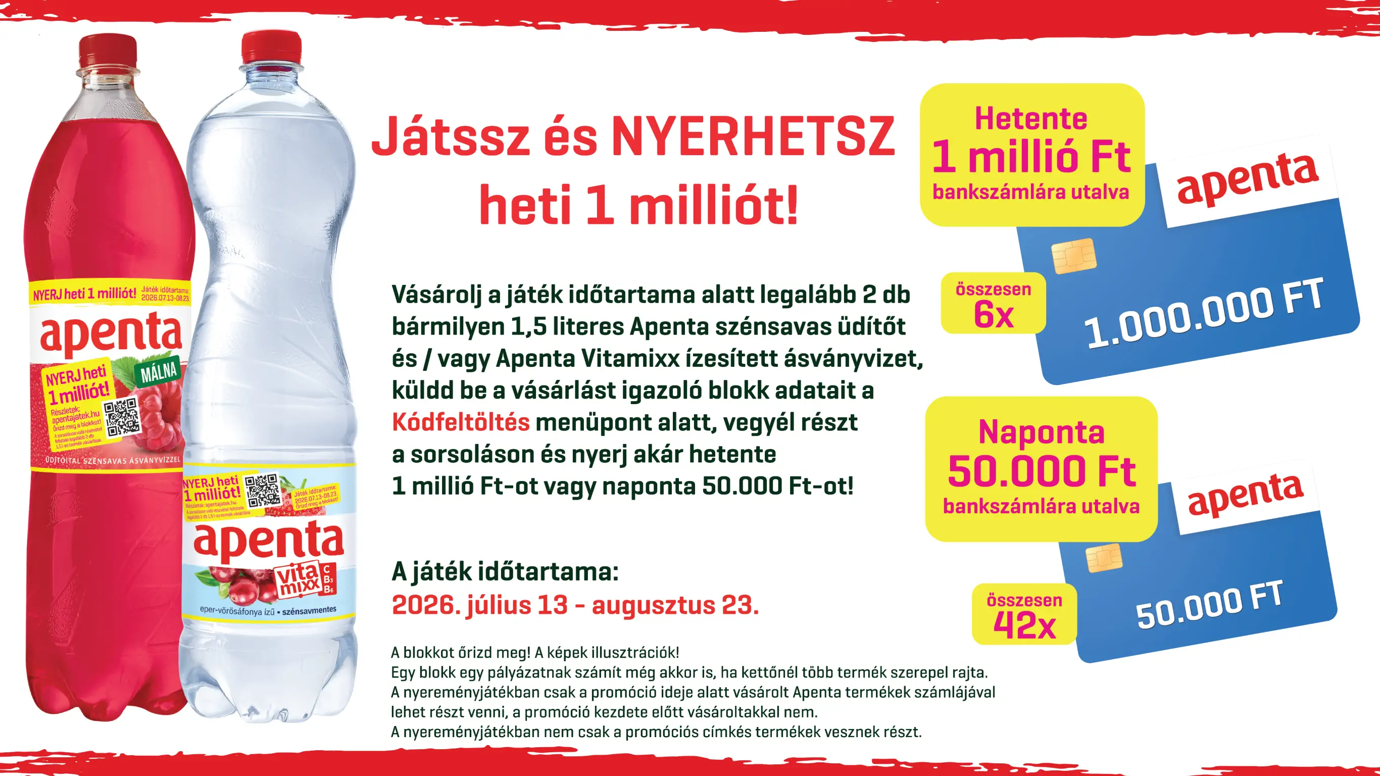 A promóció plakátképe.